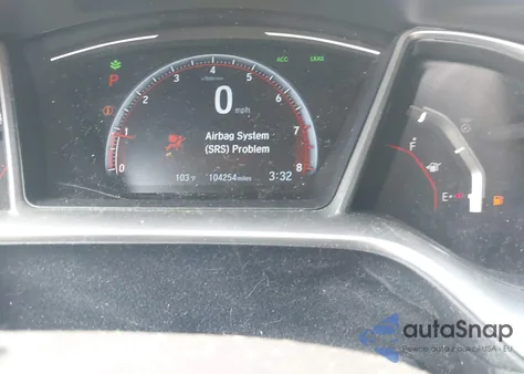 2019 Honda Civic Sport from USA, damaged, VIN 19XFC2F88KE024339